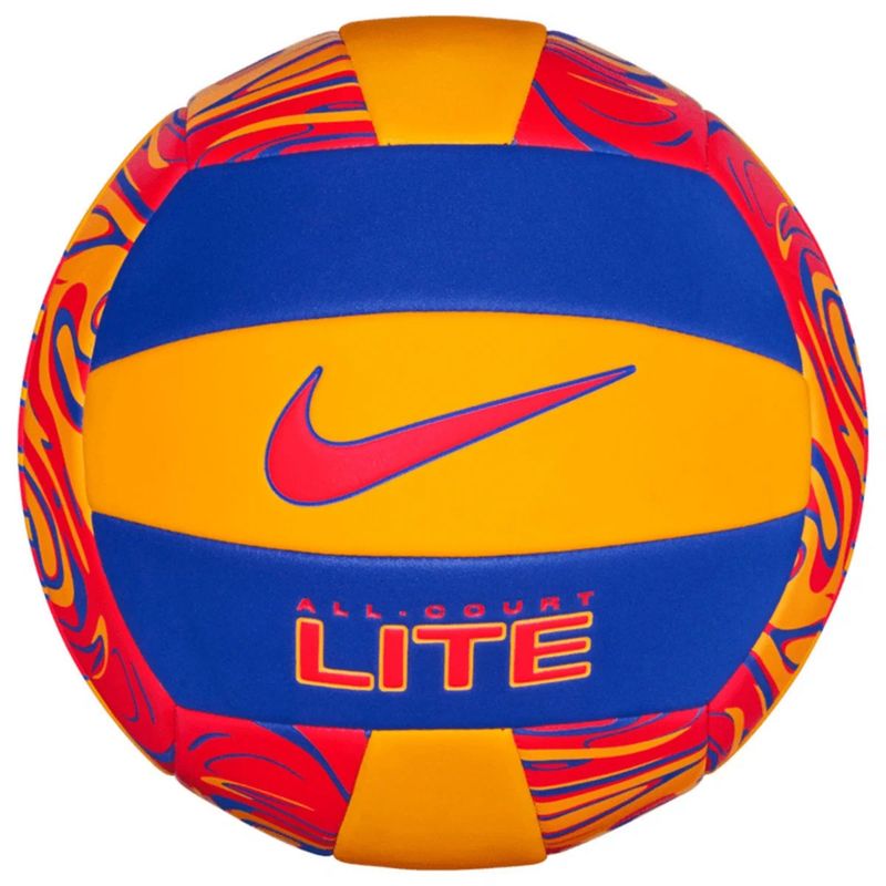 Lopta za odbojku Nike All court lite volleyball deflated laser orange/hyper royal/bright crimson 05