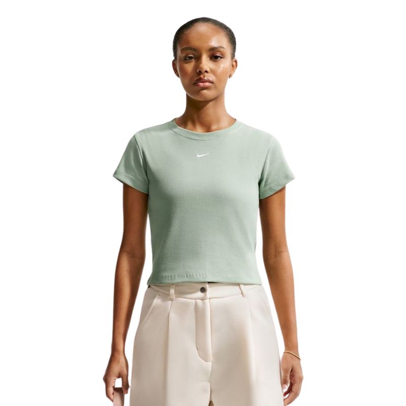 Ženska majica Nike W nsw rib tght ss tee