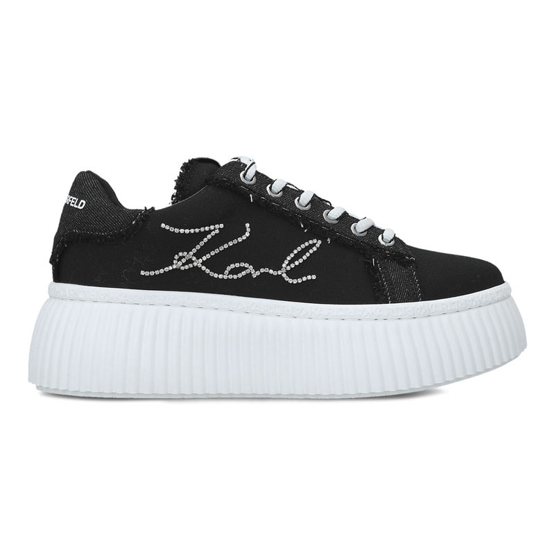 Ženske patike Karl Lagerfeld Kreeper lo signia mix lo lace
