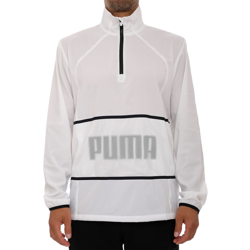 Muška prolećna jakna Puma TRAIN GRAPHIC WOVEN 1/2 ZIP JACKET