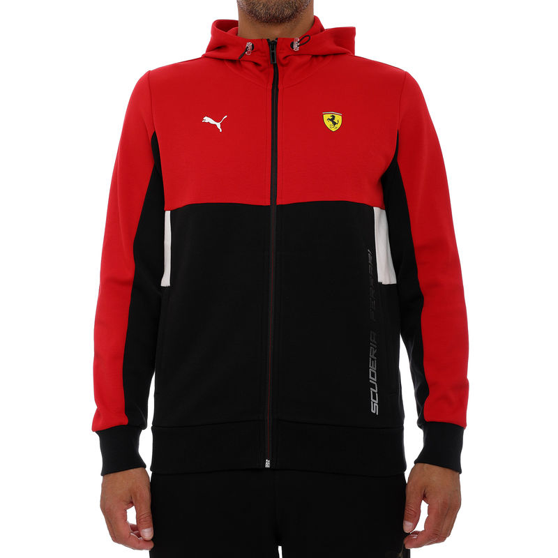 Muški duks Puma Ferrari Race Hooded Sweat Jacket