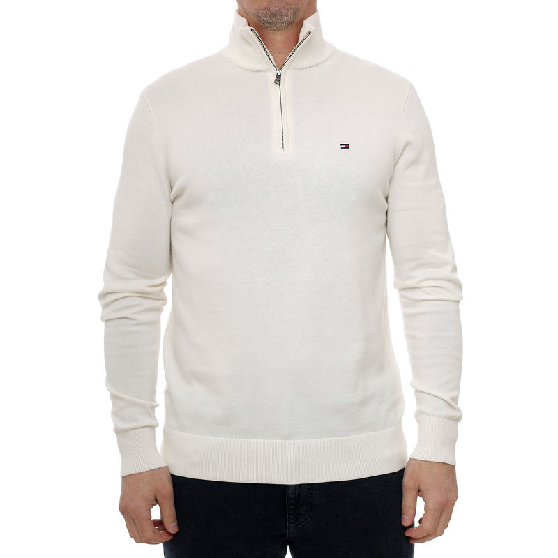 Muški duks Tommy Hilfiger Essential cotton zip mock