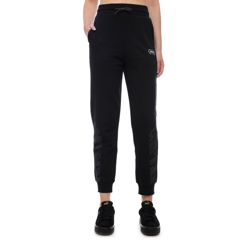 Ženska trenerka donji deo Puma Rebel High Waist Pants TR cl