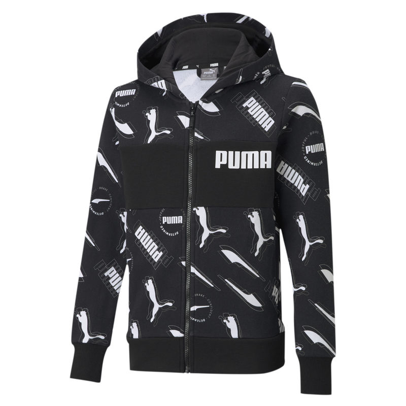 Dečiji duks Puma Alpha AOP Full-Zip Hoodie TR B