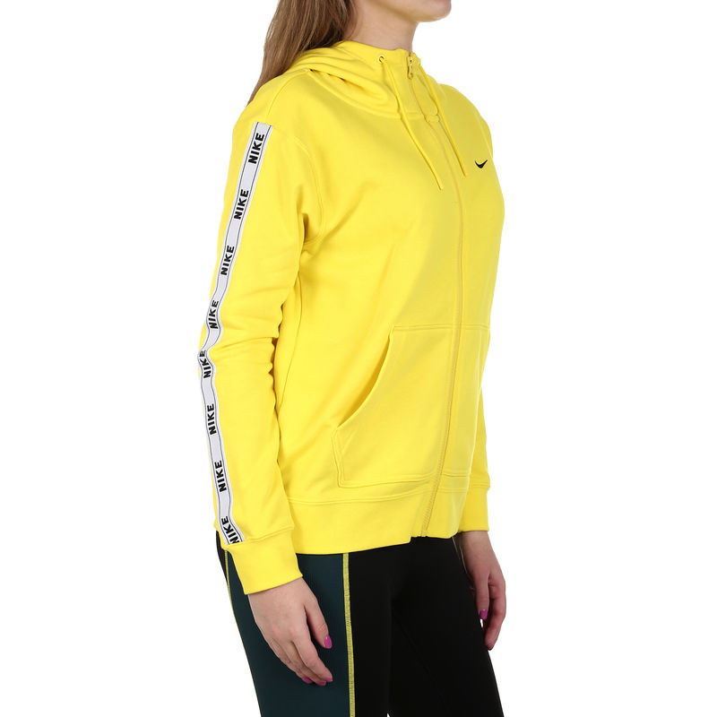Nike w nsw on sale hoodie fz logo tape