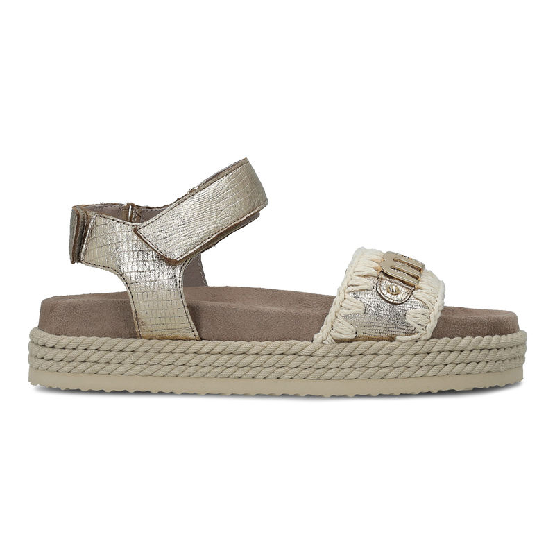 Ženske sandale Mou Rope Sandal w/Back Strap