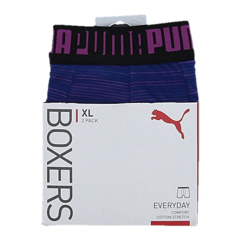 Muški veš Puma MEN SPACEDYE STRIPE BOXER 2P