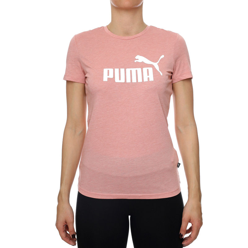 Ženska majica Puma ESS LOGO HEATHER TEE