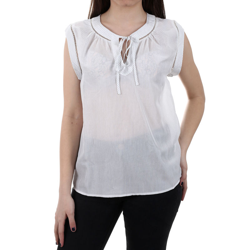 Ženska majica TOMMY HILFIGER TJW SLEEVELESS STRIPE BLOUSE