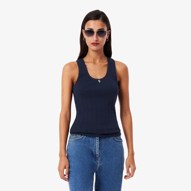 Ženska majica Lacoste Slim fit