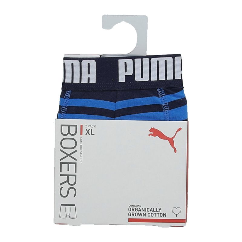 Muške bokserice Puma Men Everyday Heritage Stripe Boxer 2P