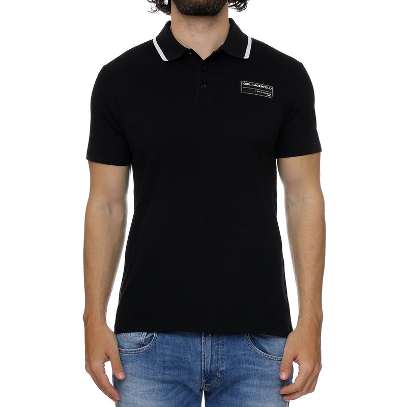 Muška majica Karl Lagerfeld Polo W/ Logo Patch