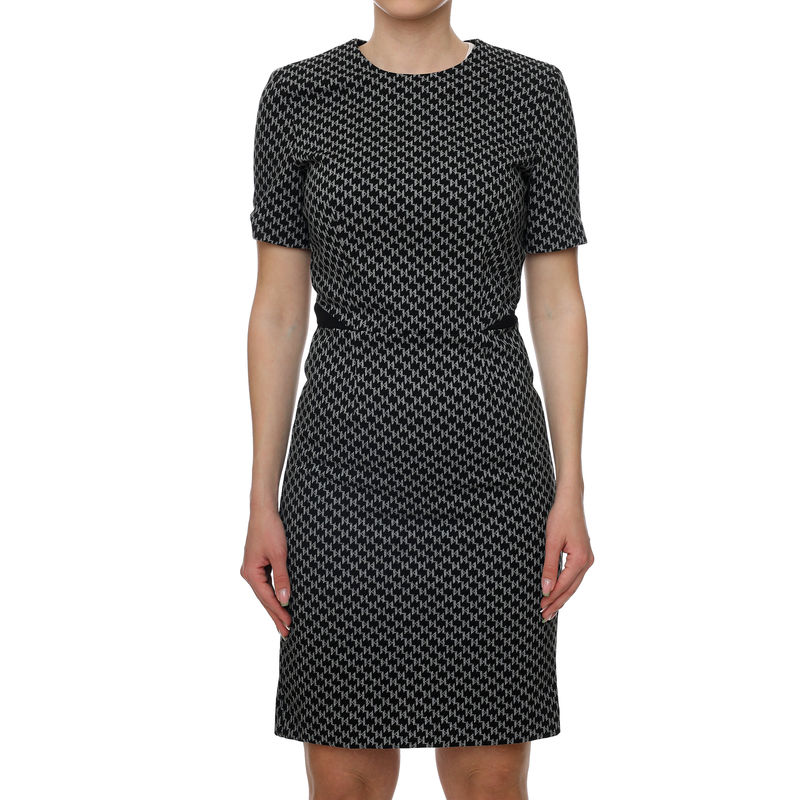 Ženska haljina Karl Lagerfeld MONOGRAM PUNTO DRESS