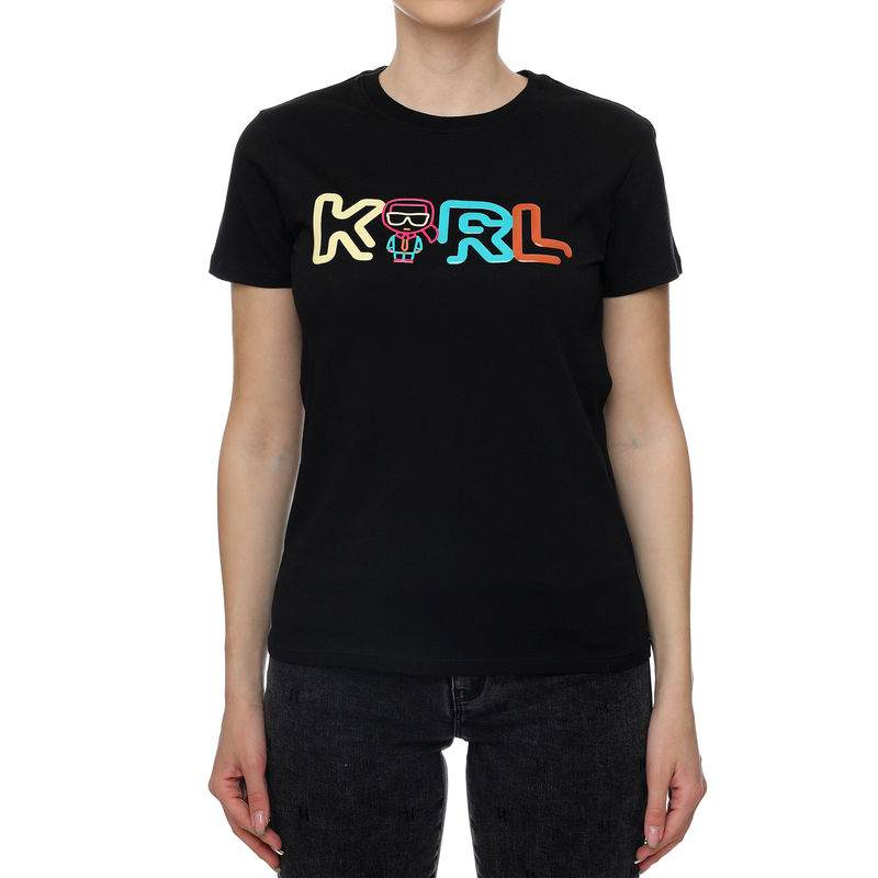 Ženska majica Karl Lagerfeld JELLY MINI KARL LOGO T-SHIRT
