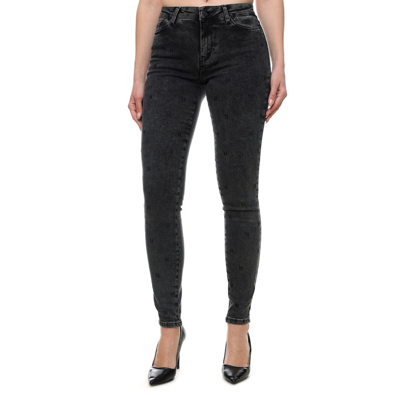Ženske farmerke Karl Lagerfeld KL EMBROIDERY SKINNY DENIM