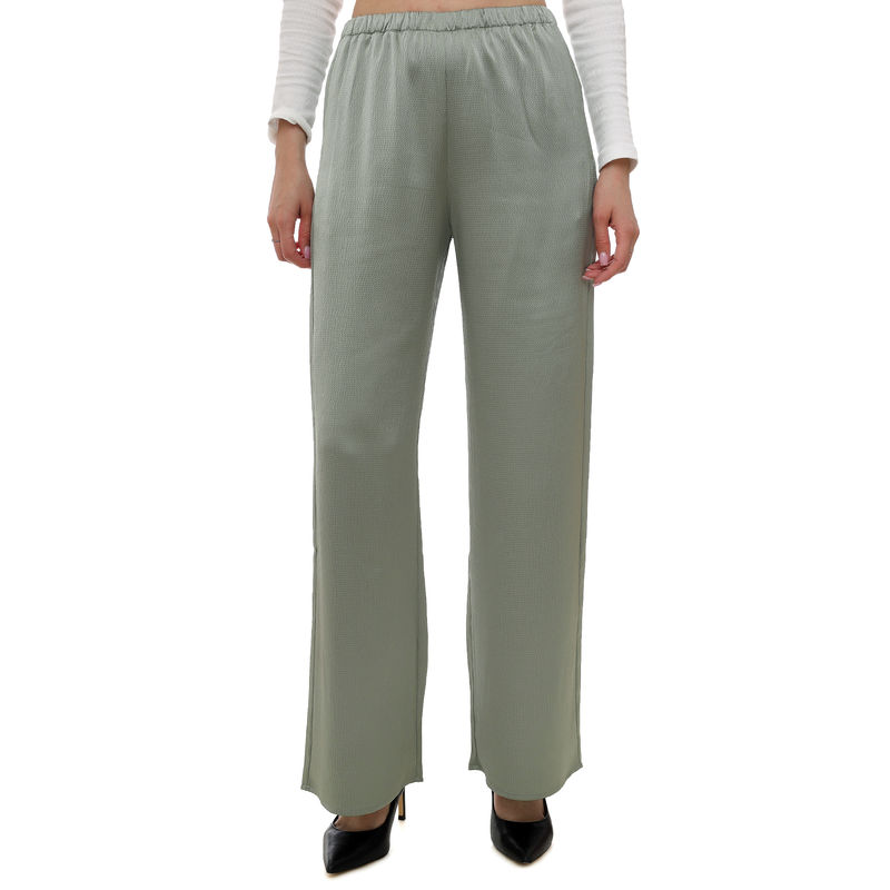Ženske pantalone Calvin Klein Hammered satin pull on pant