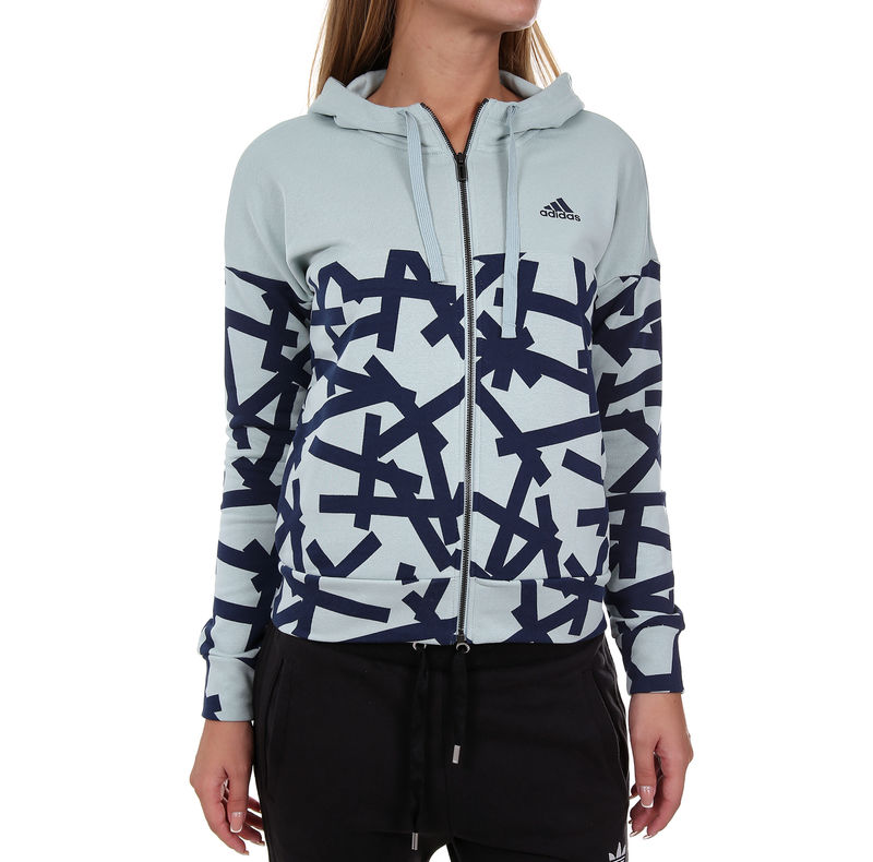 Ženski duks Adidas AOP HOODIE