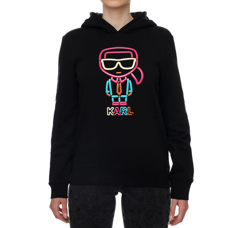 Ženski duks Karl Lagerfeld JELLY KARL HOODIE