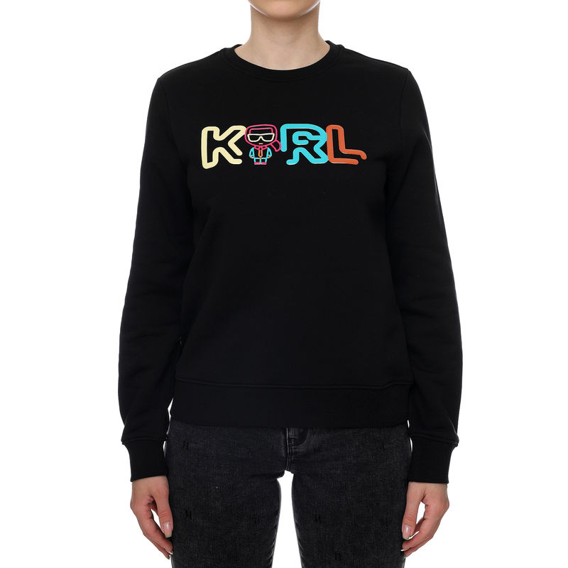 Ženski duks Karl Lagerfeld JELLY MINI KARL LOGO SWEAT