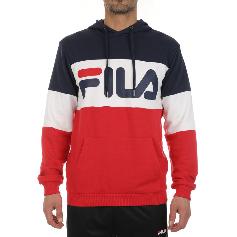 Muški duks Fila NIGHT BLOCKED HOODY
