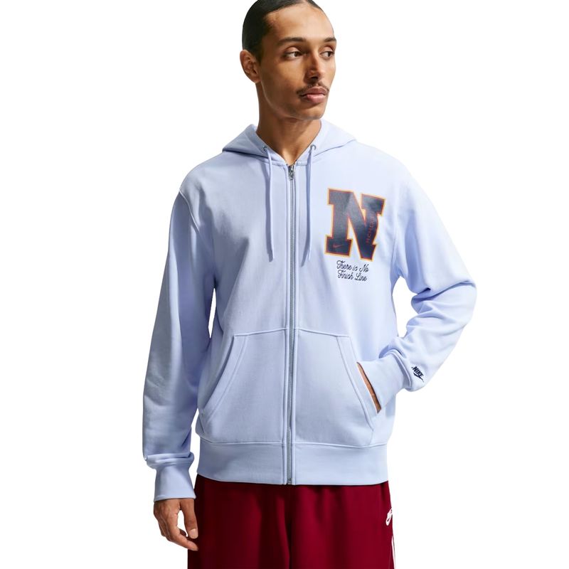 Muški duks Nike M club ft fz hood reissue