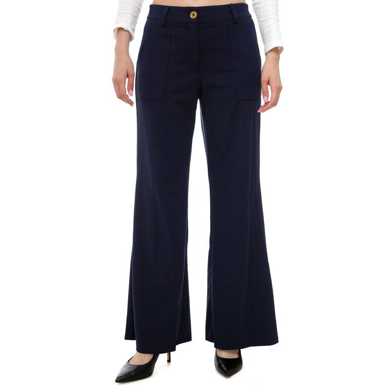Ženske pantalone Michael Kors Full length bootcut pant