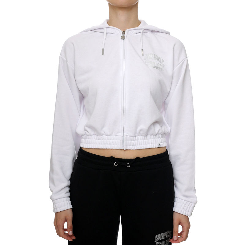 Ženski duks Russell Athletic JANE-ZIP THROUGH HOODY SWEAT