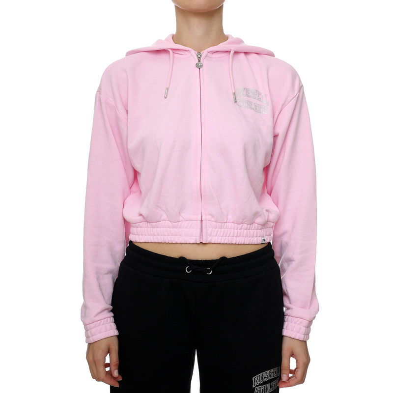 Ženski duks Russell Athletic JANE-ZIP THROUGH HOODY SWEAT