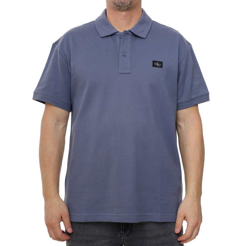 Muška majica Calvin Klein Woven label polo