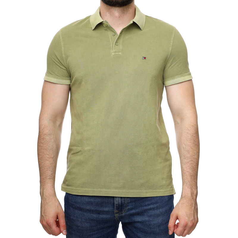 Muška majica Tommy Hilfiger garment dye reg polo