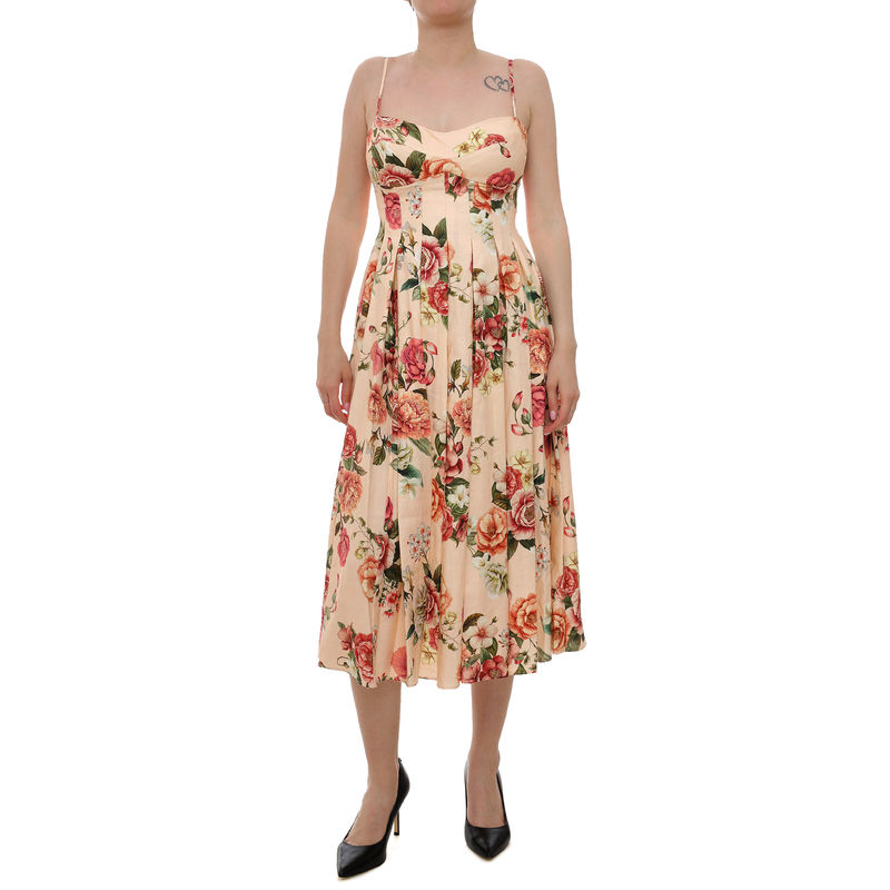 Ženska haljina Guess Sl bria linen dress