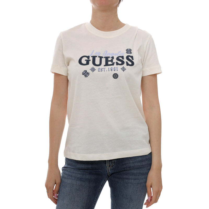 Ženska majica Guess Agnes ss cn t-shirt