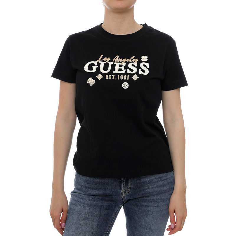 Ženska majica Guess Agnes ss cn t-shirt