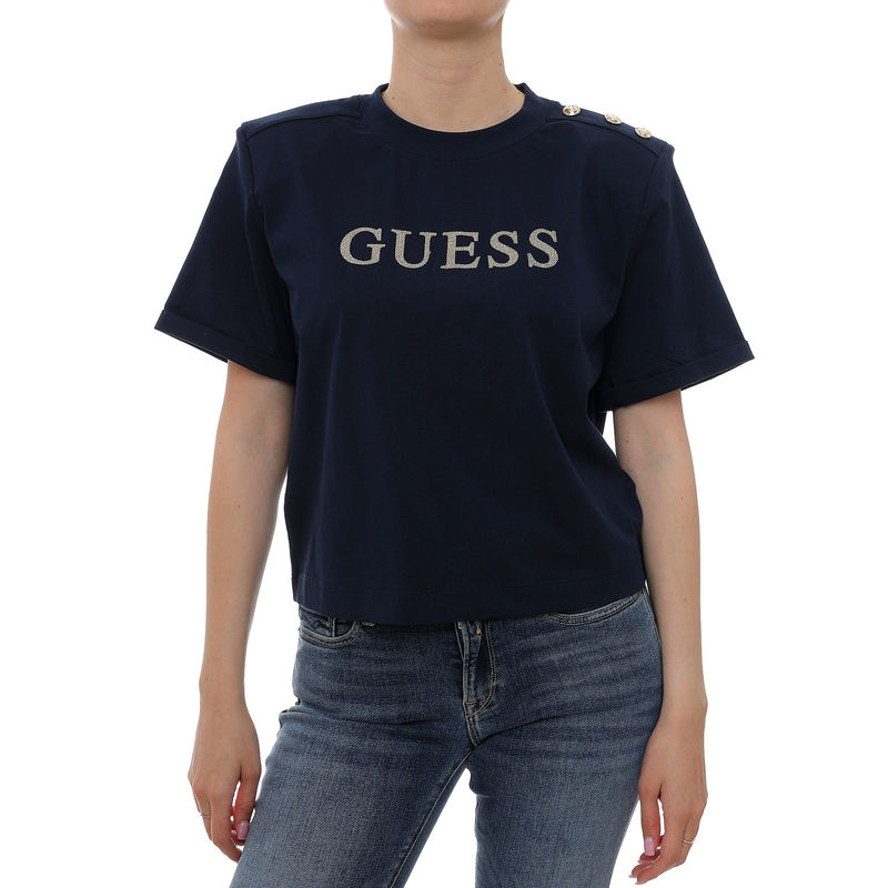 Ženska majica Guess Ss cn marina crop tee