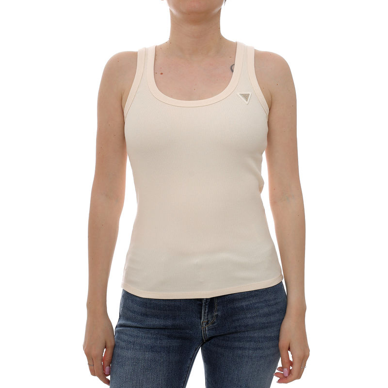 Ženski top Guess Colette rib tank