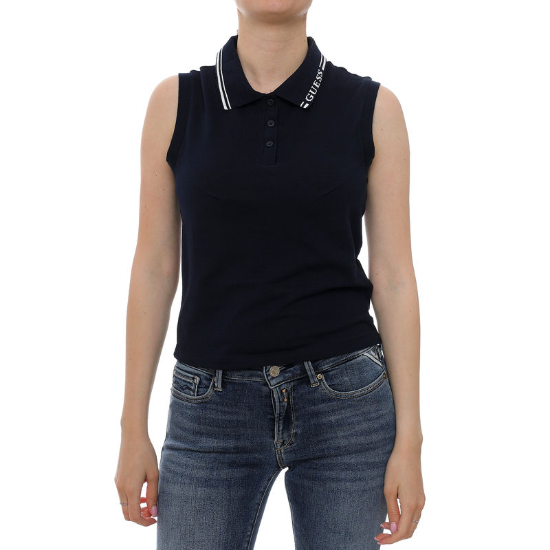Ženski top Guess Sarah sleeveless polo