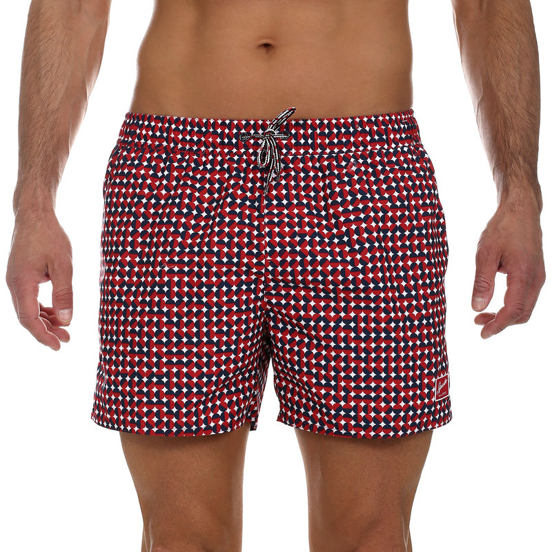 Muški kupaći Speedo VINTAGE PRT 14 WSHT AM RED/NAVY