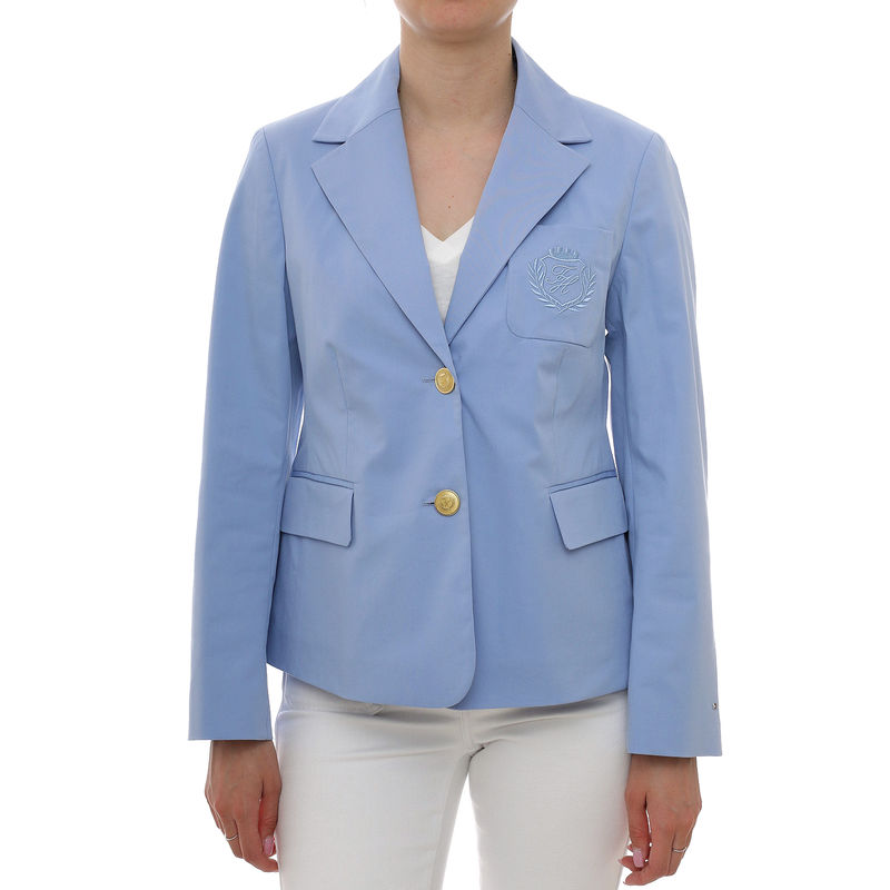 Ženski sako Tommy Hilfiger Preppy gb cotton slim blazer