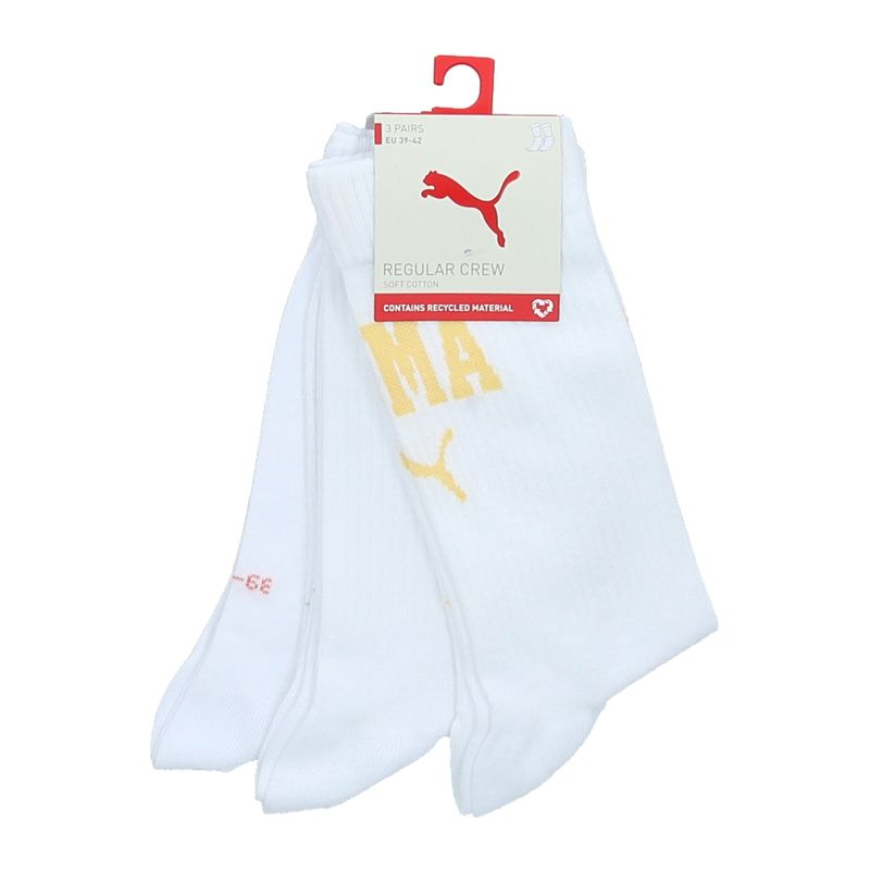 Unisex čarape Puma Unisex logo crew 3p