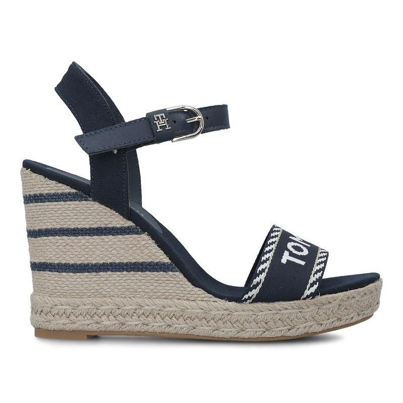 Ženske sandale Tommy Hilfiger Seasonal Webbing Wedge