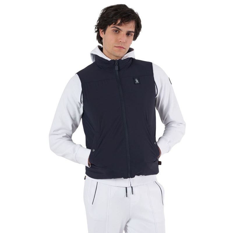 Muški prsluk Marina Militare smanicato reversibile navy