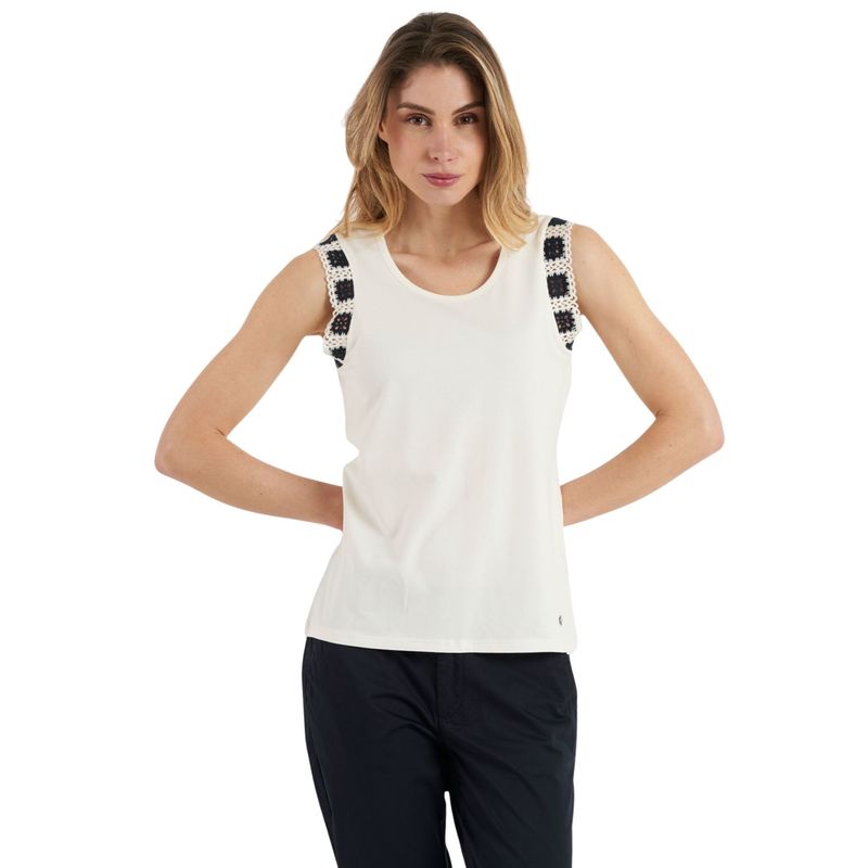 Ženska majica Marina Militare t-shirt s/m bianco latte