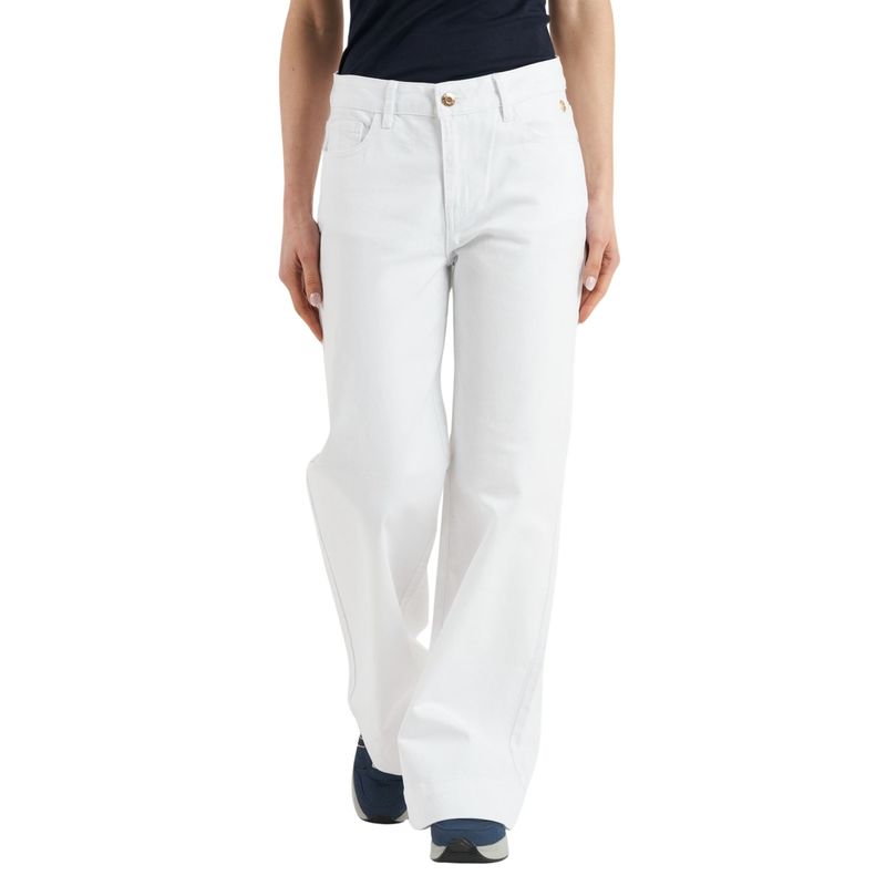 Ženske pantalone Marina Militare denim bianco