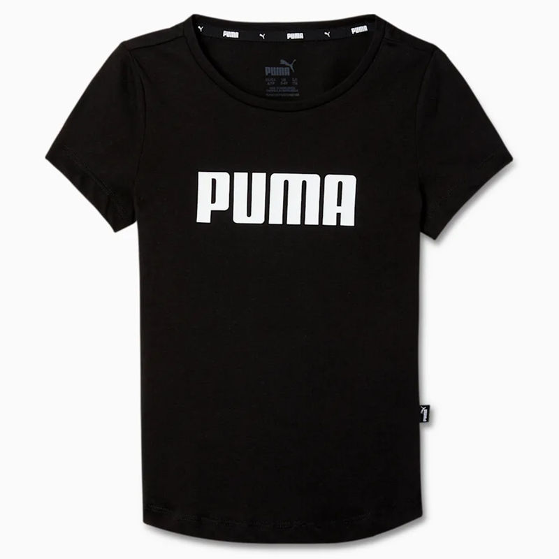 Dečija majica Puma Girls Ess Tee Black