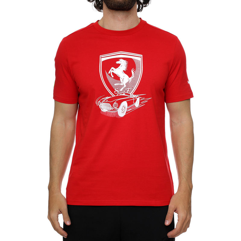 Muška majica Puma Ferrari Race Big Shield Tee Tonal
