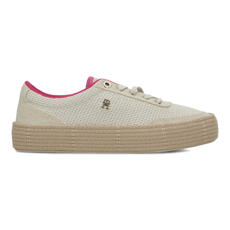 Ženske patike Tommy Hilfiger Th foxing platform rope
