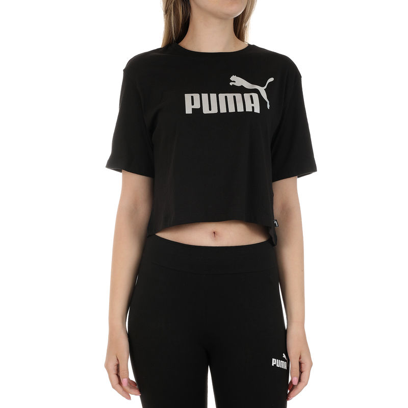 Ženska majica Puma ESS+ Metallic Cropped Tee