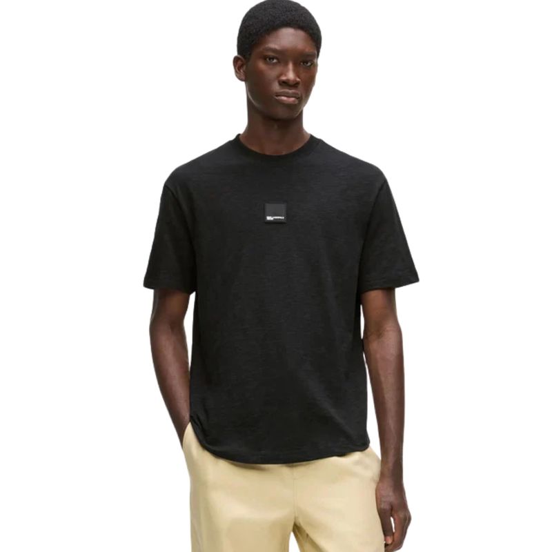 Muška majica Klj Reg curved hem slub tee