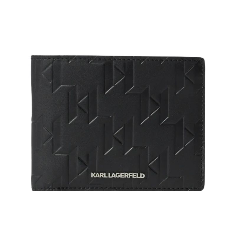 Muški novčanik Karl Lagerfeld K/loom leather bifold wallet