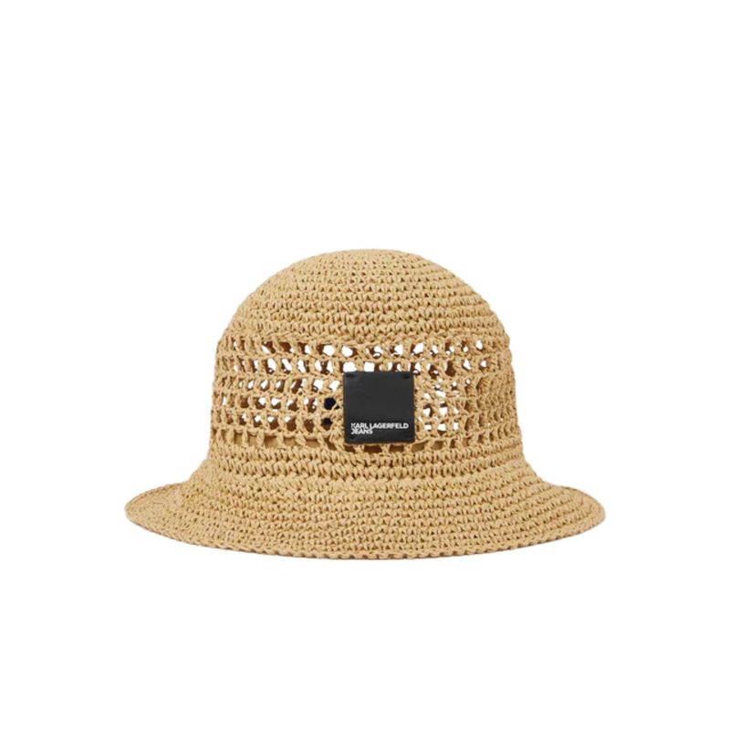 Ženska fedora Klj Raffia bucket hat